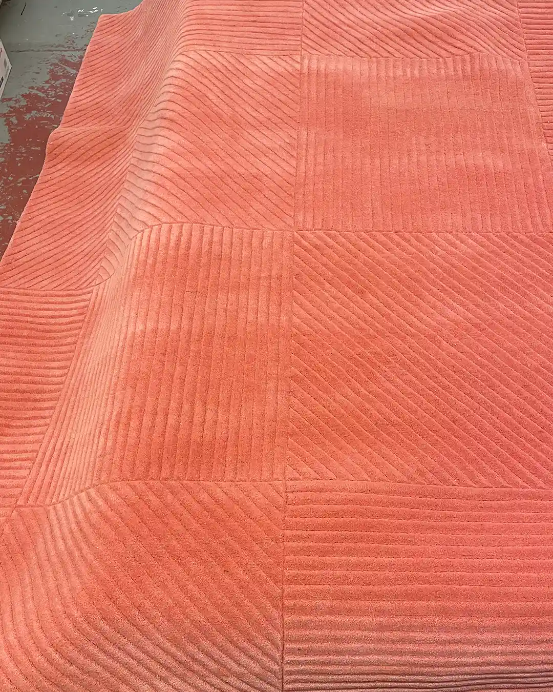 Preloved Ruusukvartsi villamatto 200x300 - Image 3