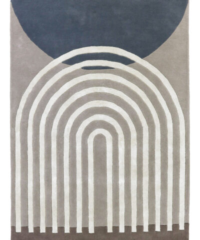 Preloved Atrium wool rug grey 200x300