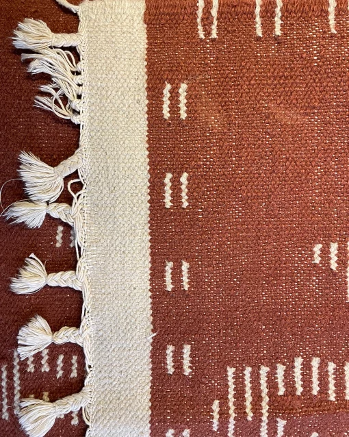 Preloved Saaristo wool rug terra 140x200 - Image 3
