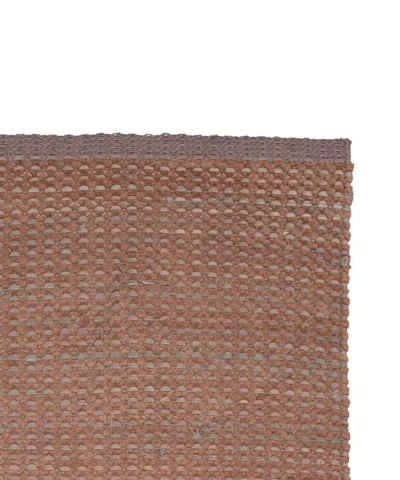 Alternative view of Aurora kierrätyspuuvilla räsymatto harmaa-ruskea