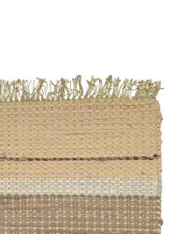 Alternative view of Gamla Stan kierrätyspuuvilla räsymatto beige