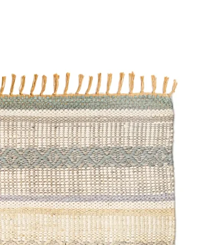 Alternative view of Olivia kierrätyspuuvilla räsymatto harmaa