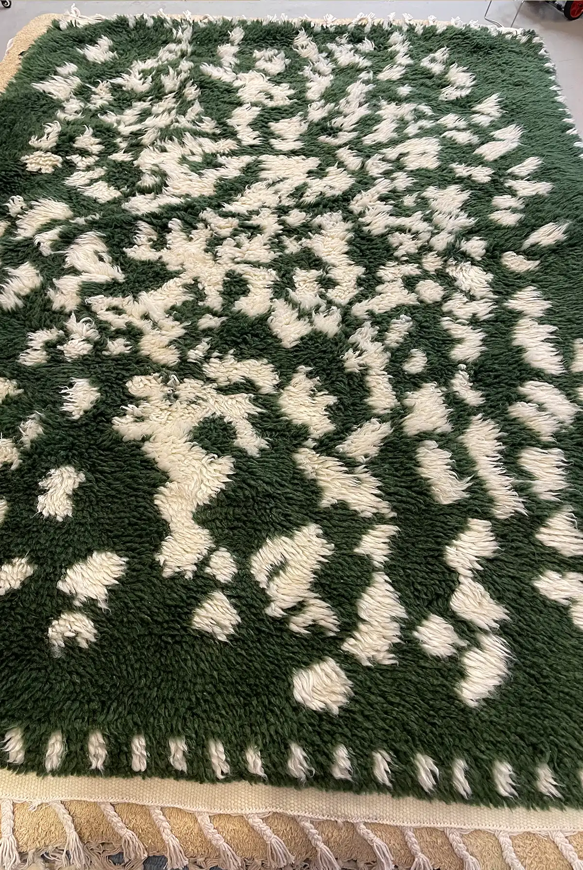 Preloved Suovilla villamatto vihreä 140x200 - Image 2