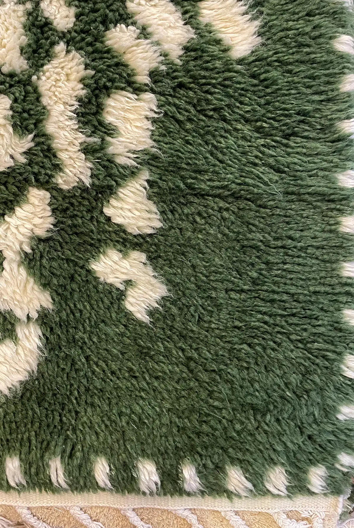 Preloved Suovilla villamatto vihreä 140x200 - Image 3