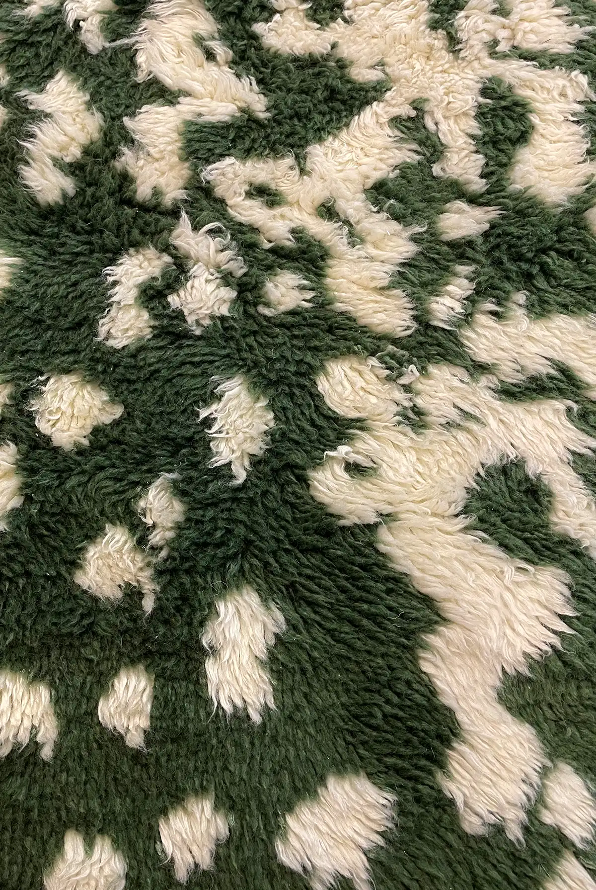 Preloved Suovilla villamatto vihreä 140x200 - Image 4