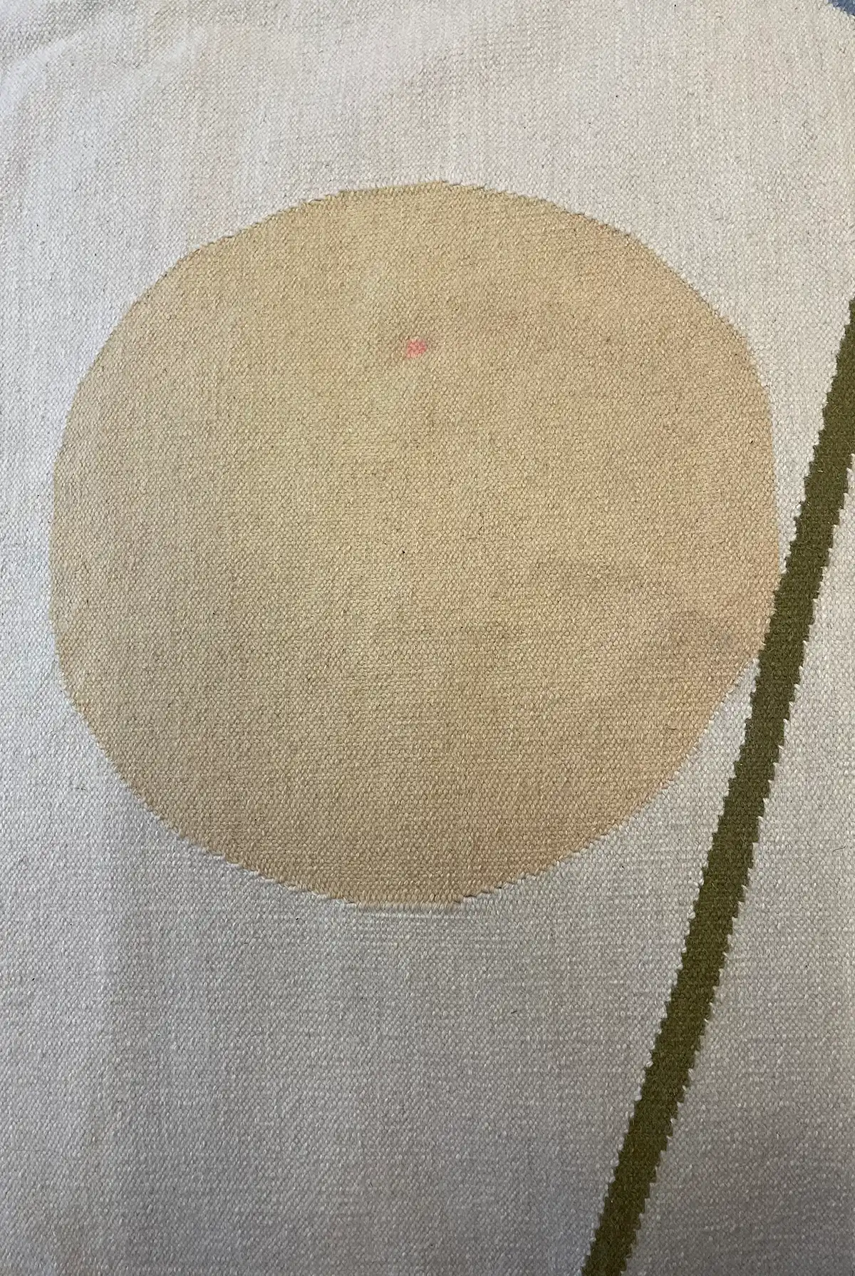 Preloved Zeniitti villamatto harmaa-sininen 200x200 - Image 5