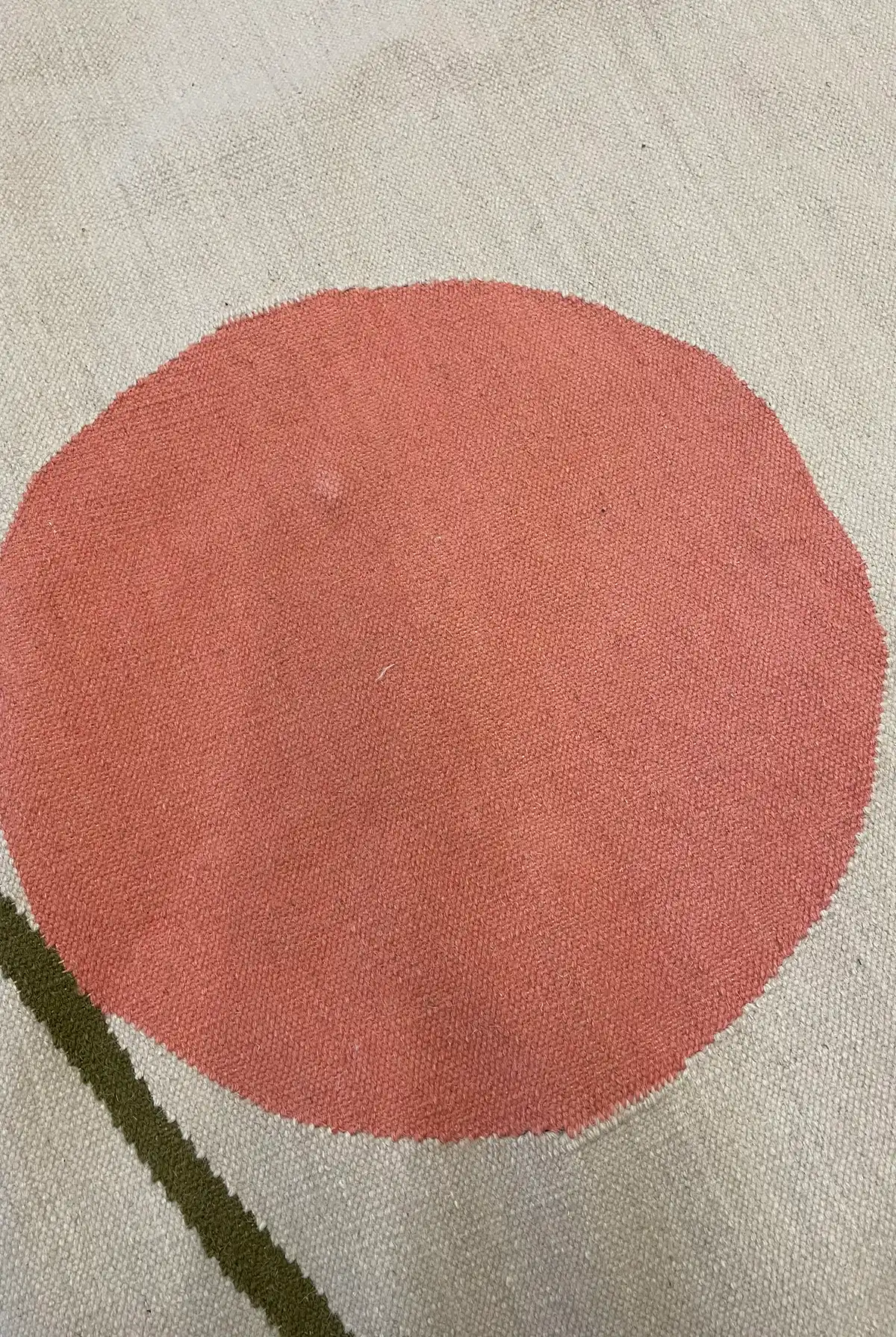 Preloved Zeniitti villamatto harmaa-sininen 200x200 - Image 6