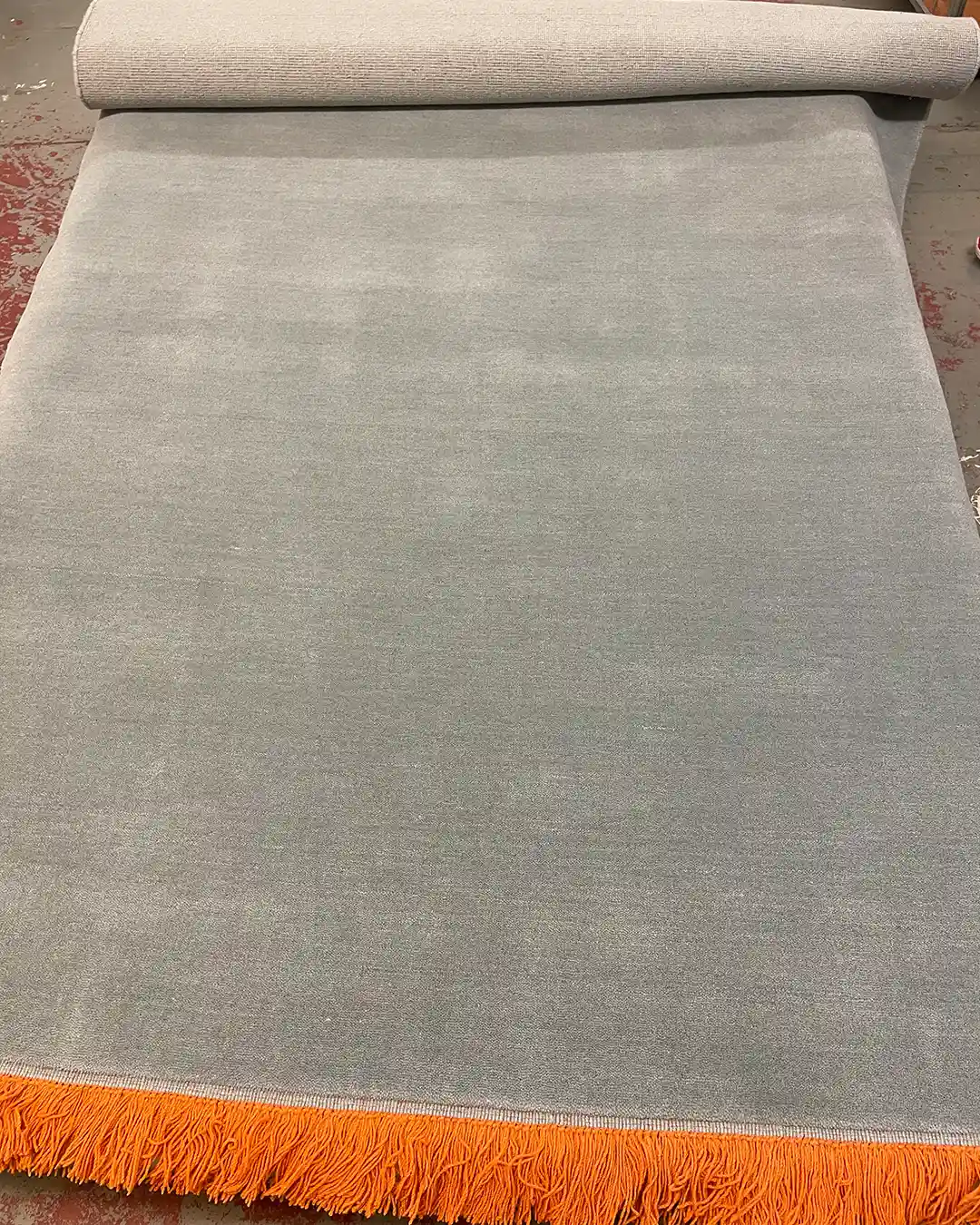 Preloved Harmony villamatto vaaleansininen 200x300 - Image 3