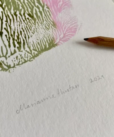 Alternative view of Väre art print