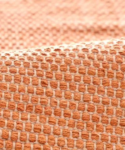 Alternative view of Helmi kierrätyspuuvillamatto aprikoosi