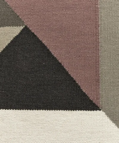 Alternative view of Triangle villamatto harmaa-rosa