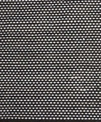 Alternative view of Vanamo kierrätyspuuvillamatto musta-harmaa