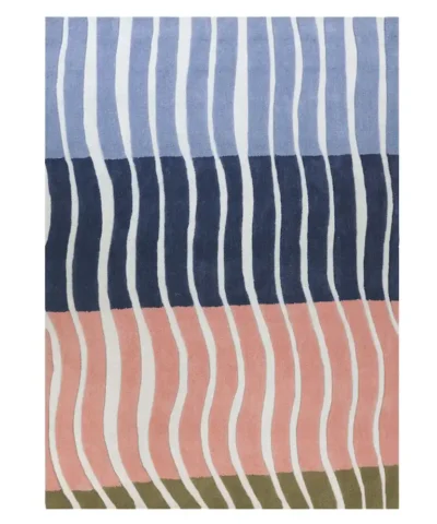 Preloved Nami Wollteppich Mehrfarbig 200x300