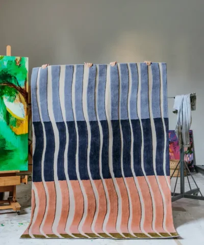 Alternative view of Preloved Nami Wollteppich Mehrfarbig 200x300