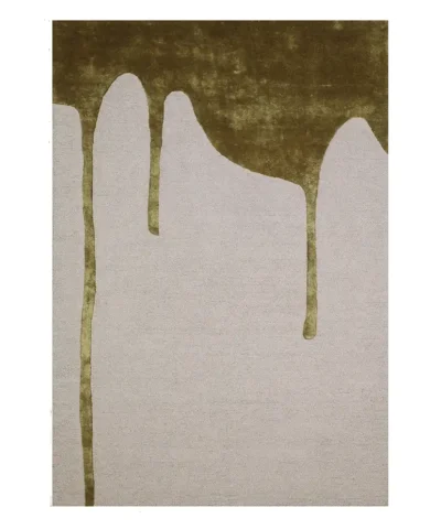 Sula wool-tencel rug sample