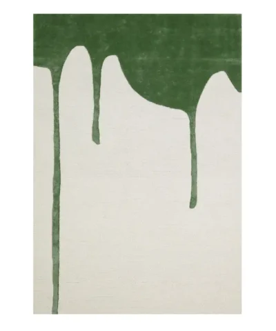 Sula wool-tencel rug sample